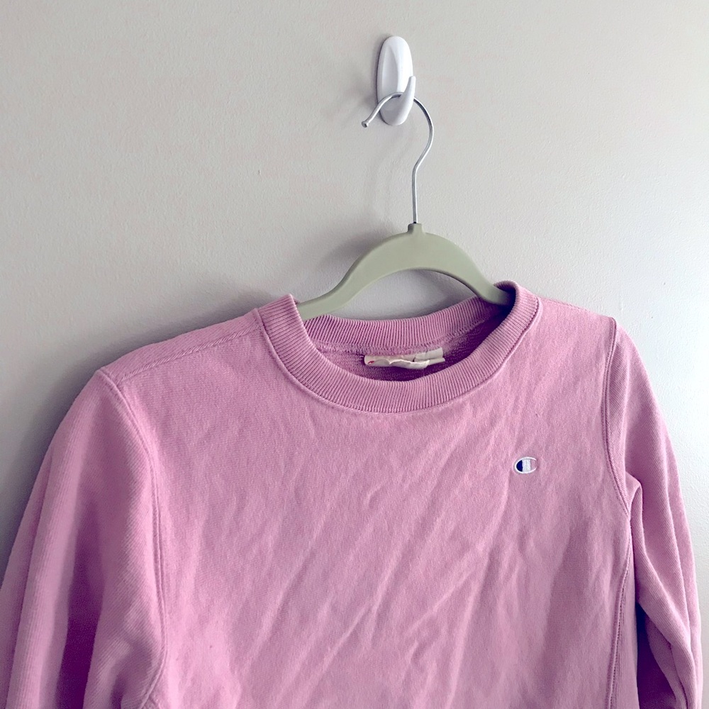 Pink Champion Sweatshirt